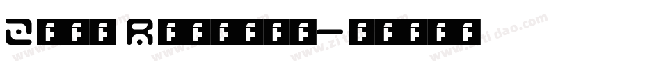 Zone Regular字体转换